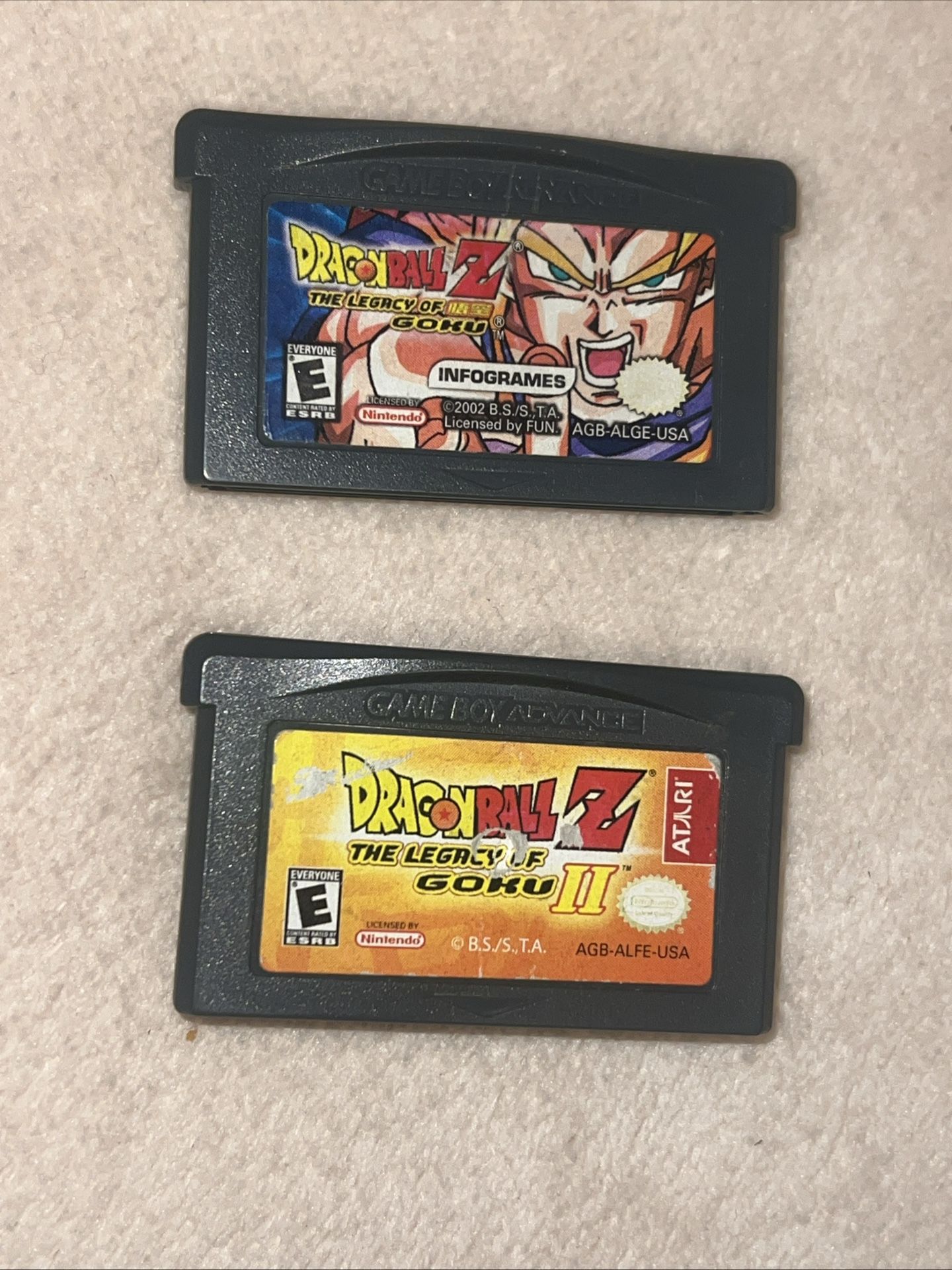 Dragonball Z Legend Of Goku Gameboy Advance Games