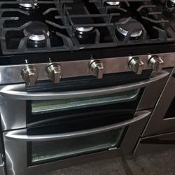 LG Gas Stove Double Oven 
