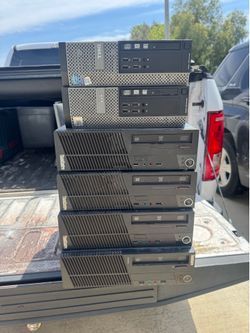 Dell and Lenovo computers for parts scrap etc