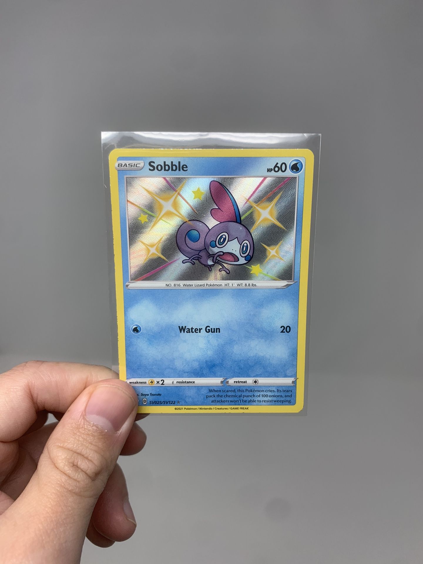 Baby Shiny Sobble Sv025 Sv122 Pokemon Tcg Shining Fates Shiny Vault Near Mint For Sale In Auburn Wa Offerup