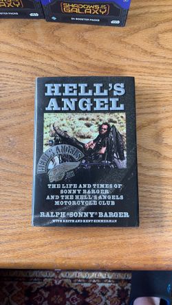 Hells Angel Hardcover Autographed Book Sonny Barger