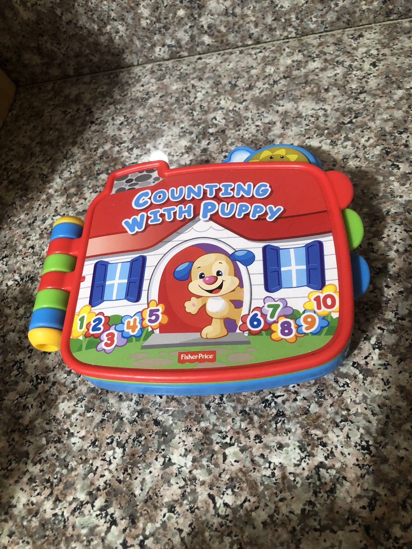 Fisher Price "Counting With Puppy" Interactive Childrens Book