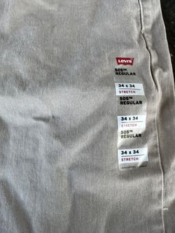 NEW Levi’s 505 Regular Stretch Jeans – Men’s 34x34