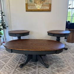 Coffee Table And Two side Tables