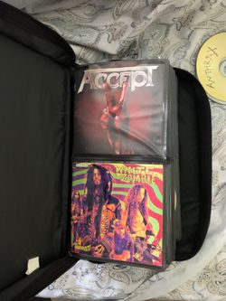 Cd case heavy metal and some rap