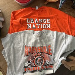 2 Marysville High School Shirts