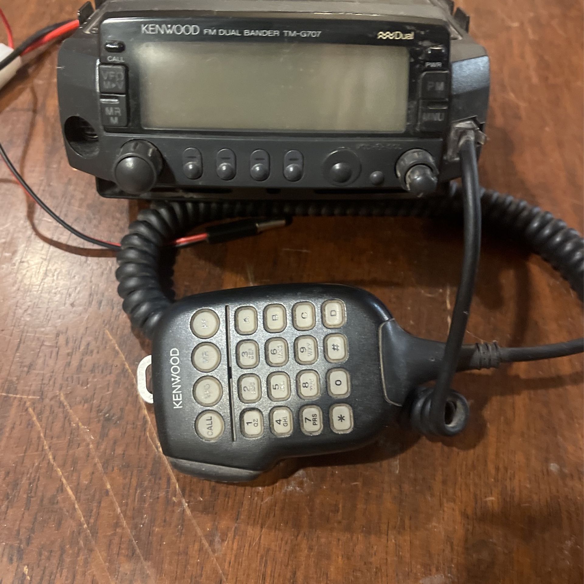 Kenwood TM-G707 A Dual Band Mobile Radio