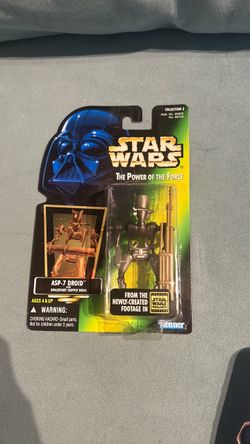 Star Wars Power of the Force ASP-7 Droid Figure