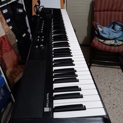 USED WILLIAMS LEGATO 88 KEY DIGITAL PIANO  WITH POER SUPPLY AND STAND