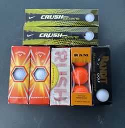 Nike Callaway Pinnacle Ram Bandit Golf Balls Lot