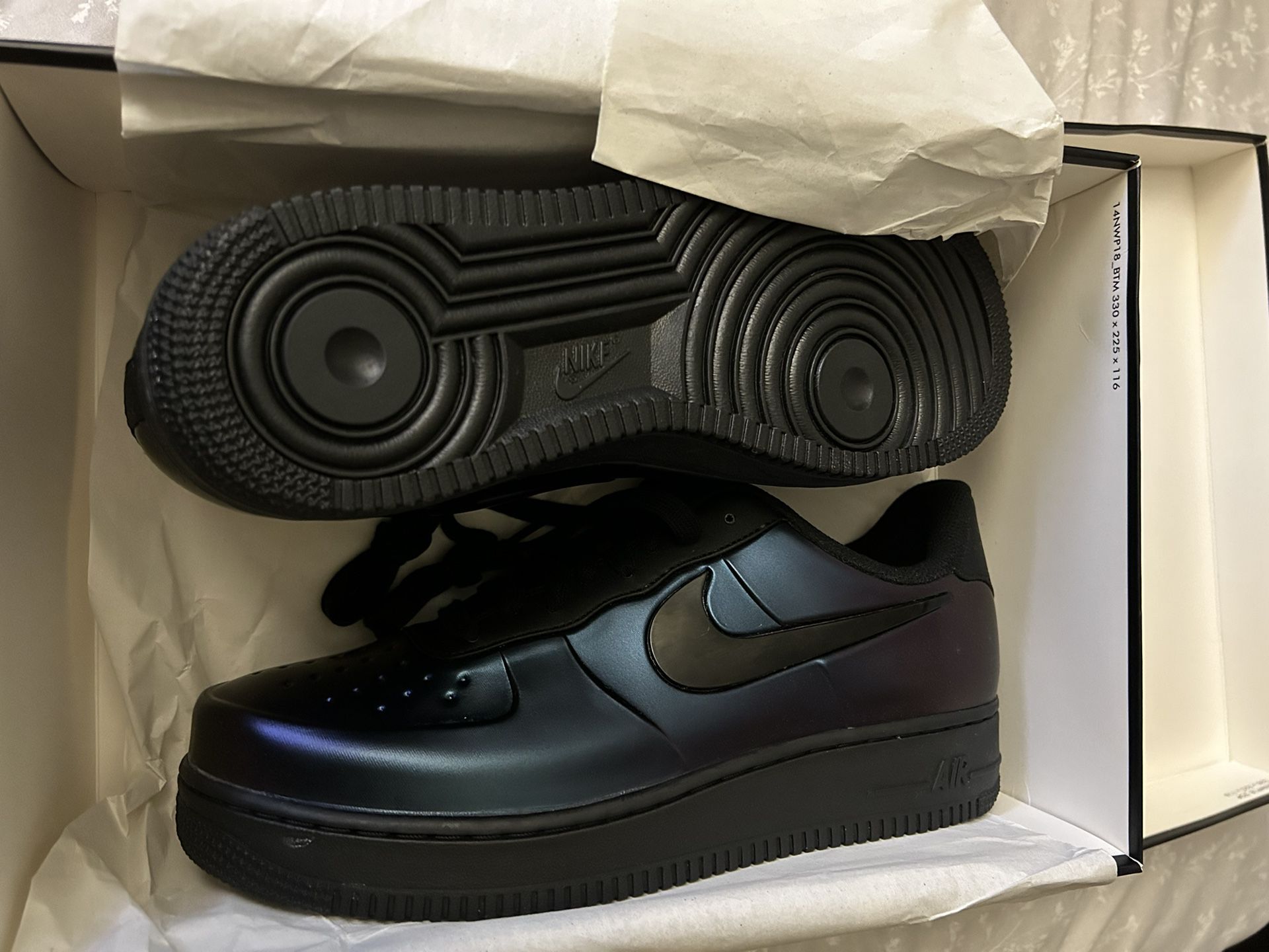 Nike Air Force 1 Foamposite Pro Cup Court Purple Size 8.5 for Sale