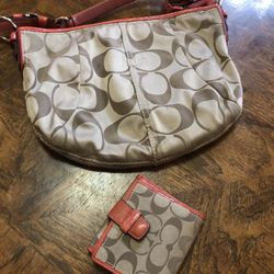 Coach Purse and Wallet 