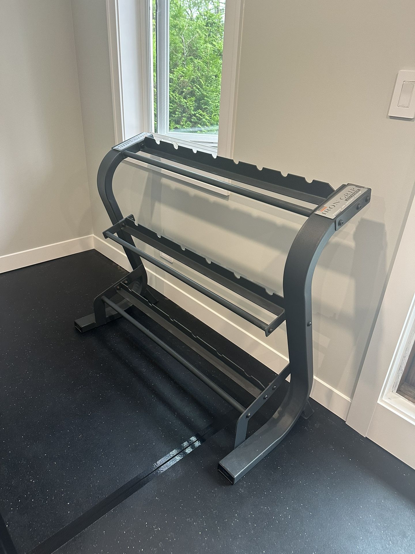 Rack Iron Grip Iron Dumbbells Rack