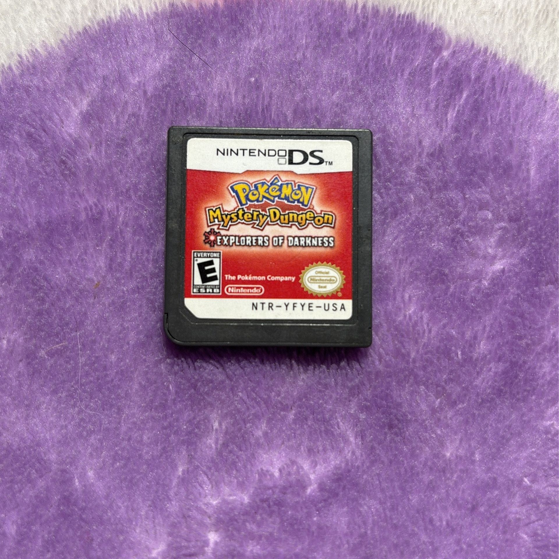 Pokémon Mystery Dungeon Explorers Of Darkness DS