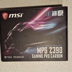 MSI MPG Z390 GAMING PRO CARBON LGA 1151 DDR4 HDMI/ DP ATX Motherboard