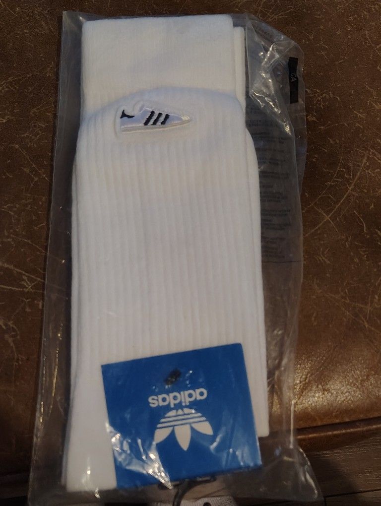 Adidas Socks : Rare Shell Toe Socks