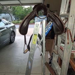 Leather Horse Saddle 