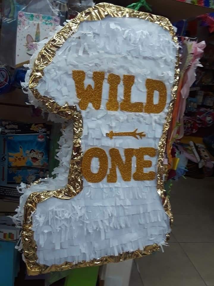 Wild one pinata