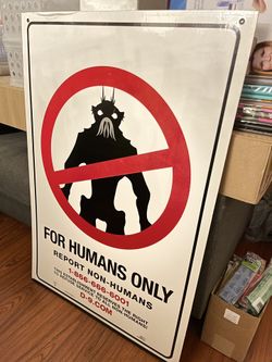 Non Human Poster