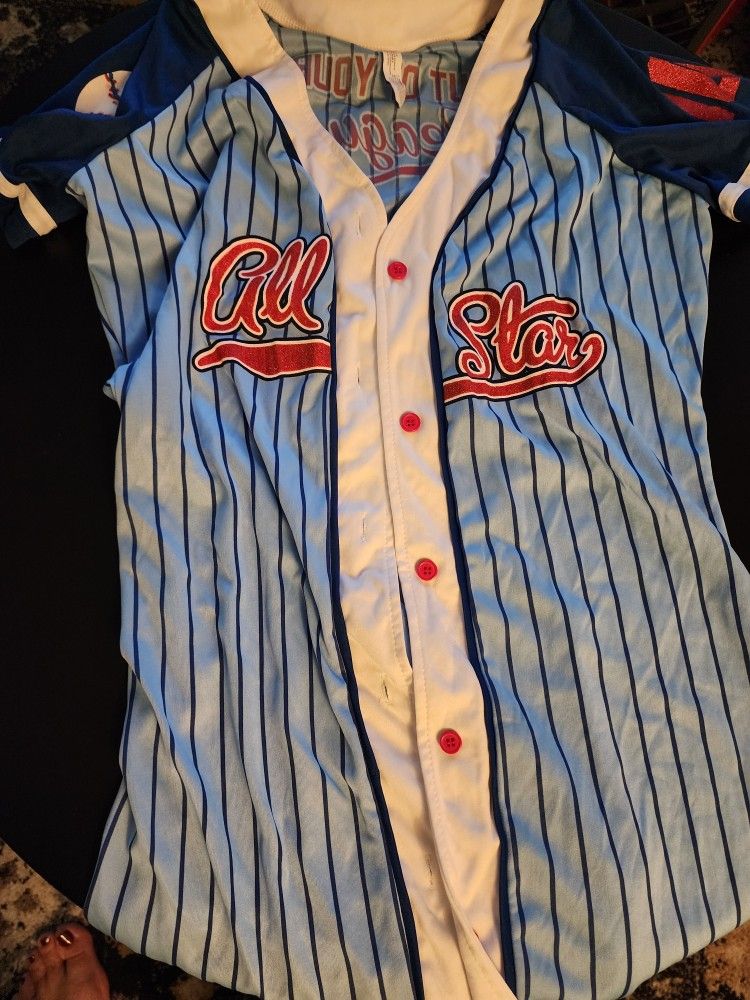 Baseball Jersey Halloween Costume Women's 