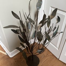 Crate & Barrel Metal Tree/plant