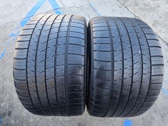 2 USED TIRES MICHELIN 275/35/20