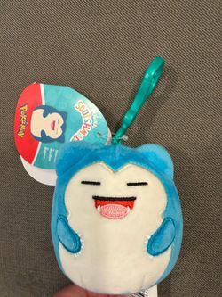 Snorlax plush keychain