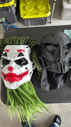 Costume Cosplay Masks Set of Two/ Airsoft mask