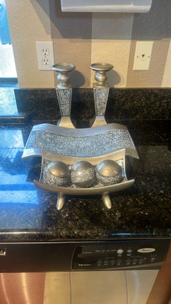 Candle And Table Center Piece Set