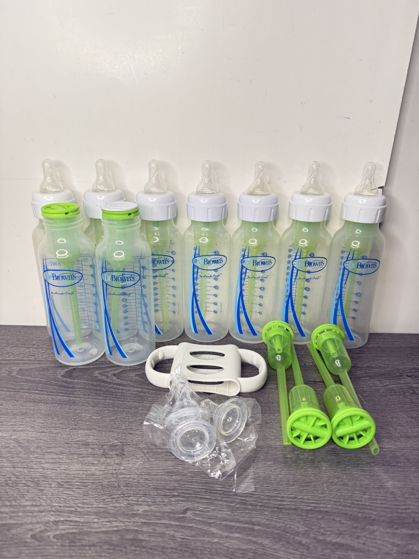 9 DrBrown’s Bottles W/ Extra Iteams