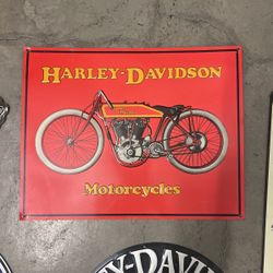 Harley Davidson Signs