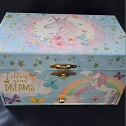 Unicorn Music Jewelry Box