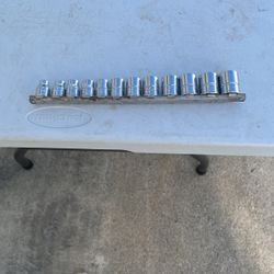 Snap On 3/8 Drive Metric Sockets 