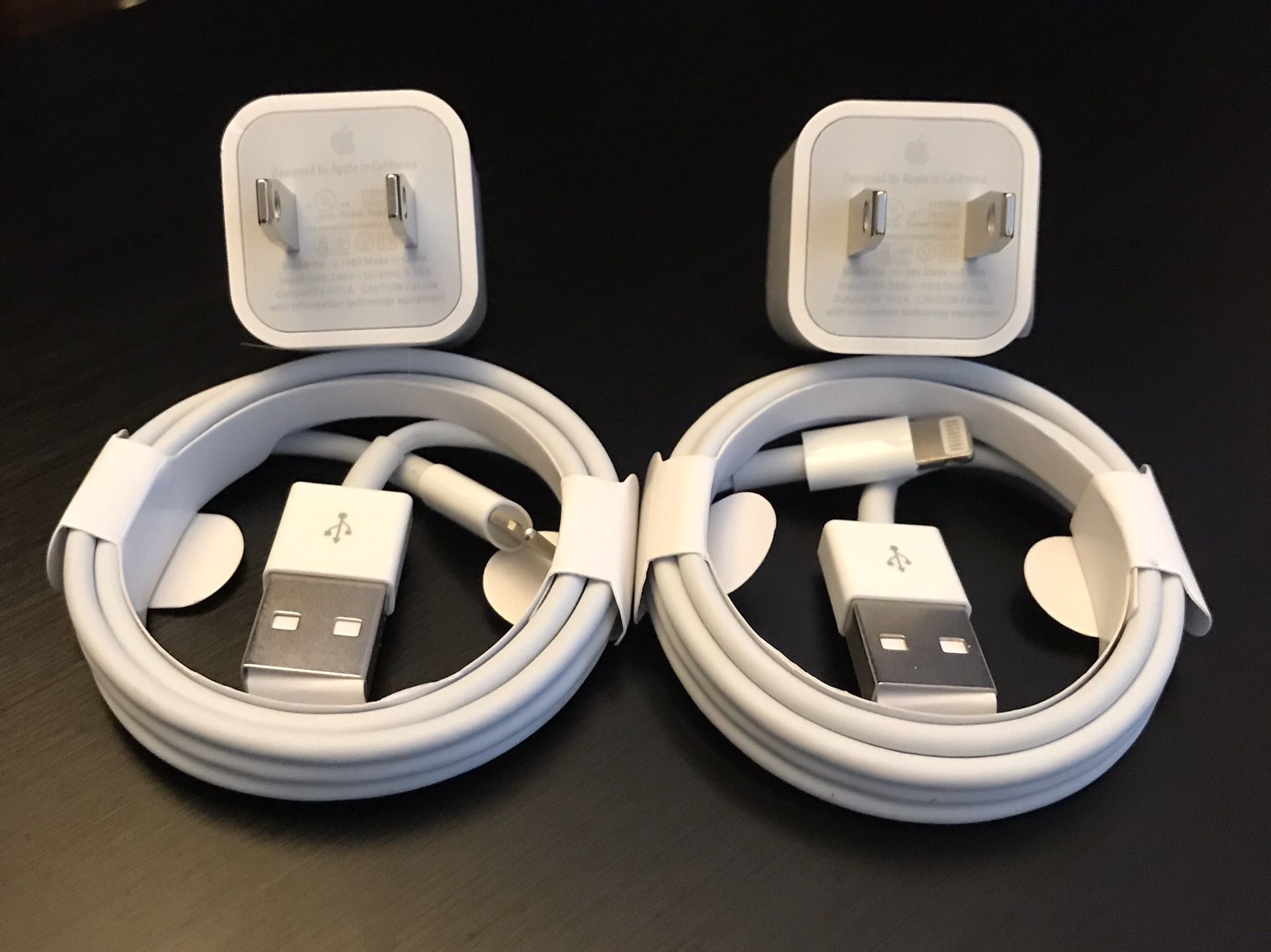 Apple IPhone Chargers 2 Sets