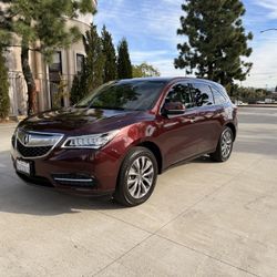 2015 Acura MDX - Low Miles - 3rd Row Seats - Clean Carfax 