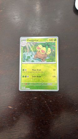 Exeggutor Pokémon Card