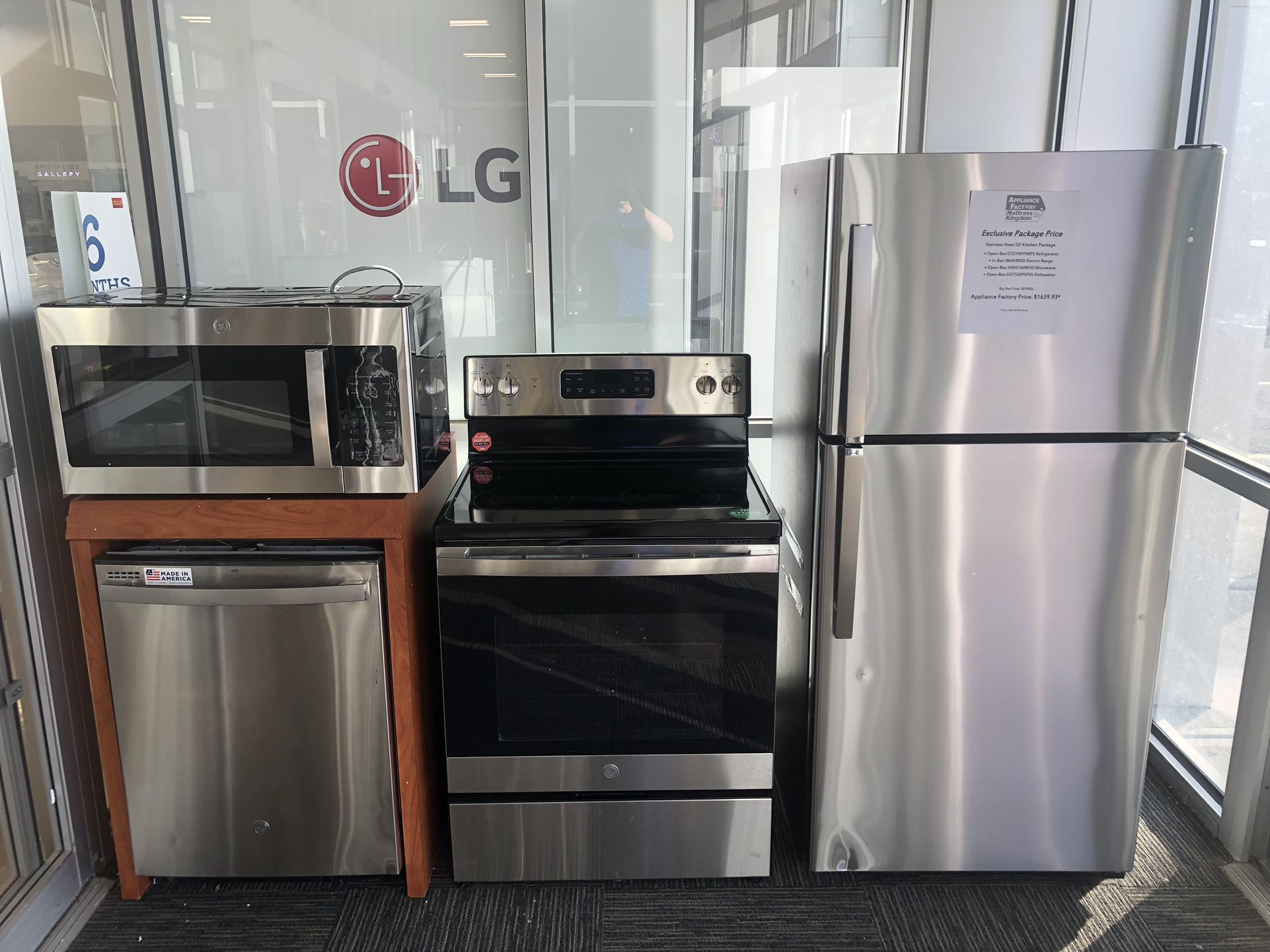 GE Stainless Steel Whole Kitchen Package
