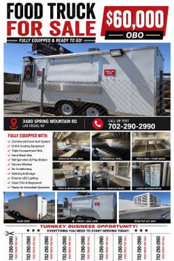 2023 Food Truck Trailer