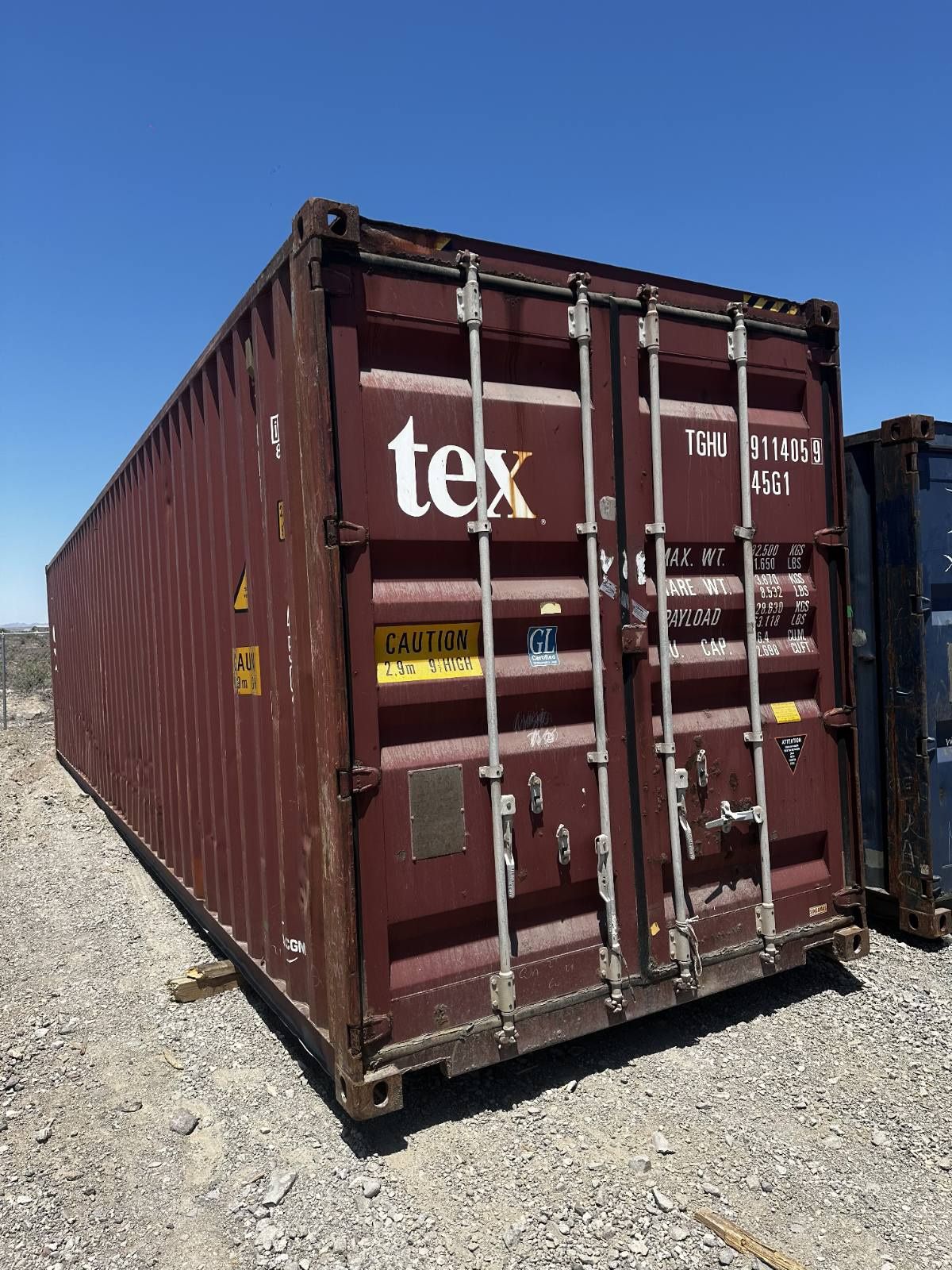 Used 40’ HC Container
