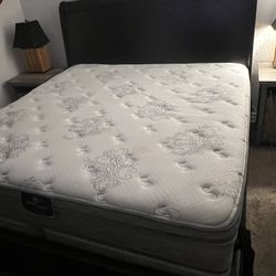 King Size Mattress & Boxspring & Frame