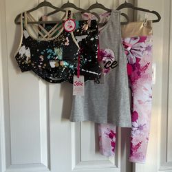 Justice dance top bottoms X-Small