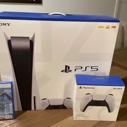 Console Disc Version 1 Games + 1 Controller Bundle - Brand New