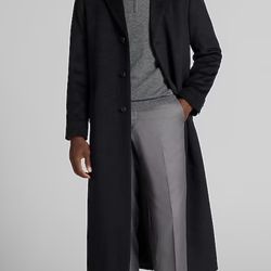 Jos. A. Bank Traditional Fit Long Topcoat 