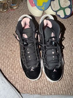 Black & Pink Jordan 6 Rings
