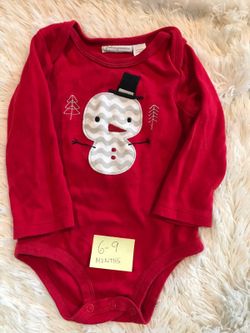 Holiday onesie Christmas (6-9 months)