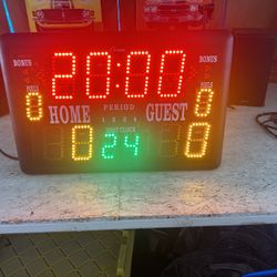 Champion Sports T90 Electronic Scoreboard READ DESCRIPTION 