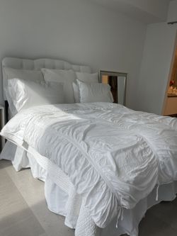 Luxury Down Duvet Insert And Cover From Pottery Barn