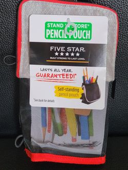 Mead Five Star Pencil Pouches With Zipper Closure $3 each (Three Available)