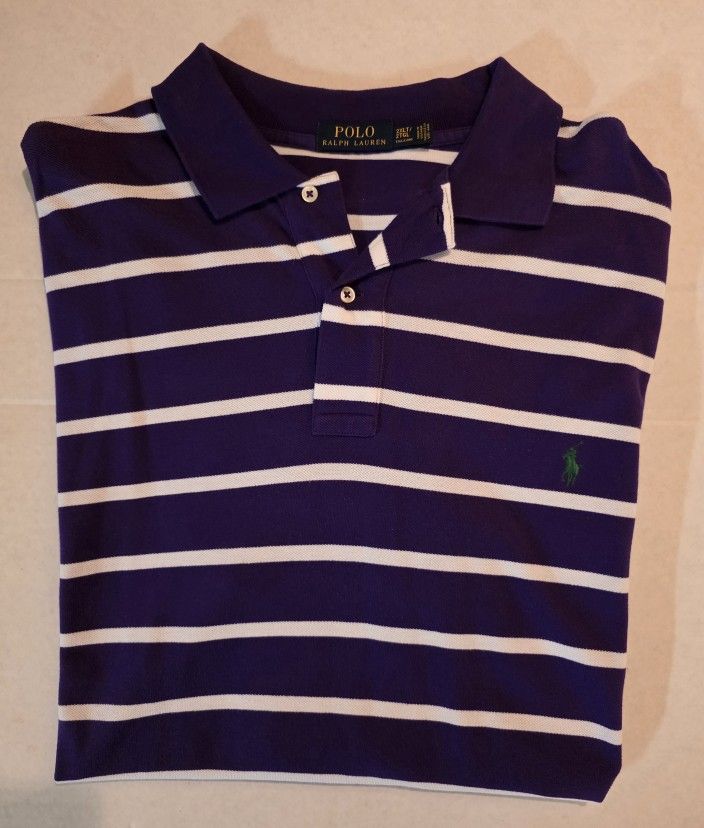 Ralph Lauren Polo Purple White, Size 2XLT