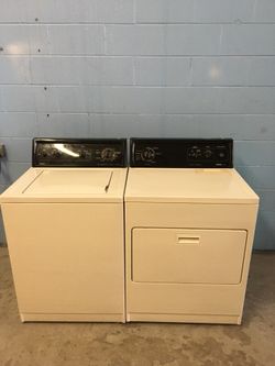 Super capacity Washer Dryer Pair